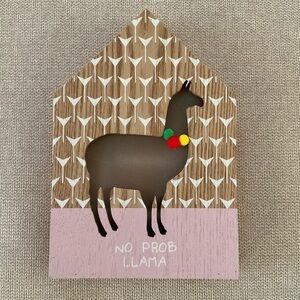 LLama Frame For Girls With Lights